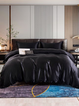 [Black] SilkSilky-CA 22Momme Bedding Set 001