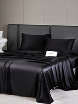 [Black] SilkSilky-CA 19Momme Bedding Set 005