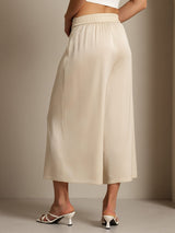 [Beige] SilkSilky-CA Women's Pants 002