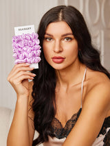 [Lavender] SilkSilky-CA Scrunchie 001
