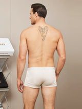 [Beige] SilkSilky-CA 100% Silk Jersey Men's Underwear 002