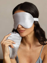 [Silver] SilkSilky-CA Eye Mask 006