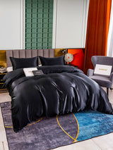 [Black] SilkSilky-CA 25Momme Bedding Set 005