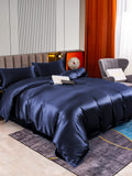 SilkSilky-CA-22Momme-Pure-Silk-Bedding-Set-Dark-Blue-002