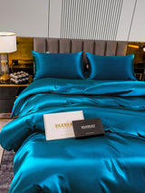 [Teal] SilkSilky-CA 22Momme Bedding Set 002