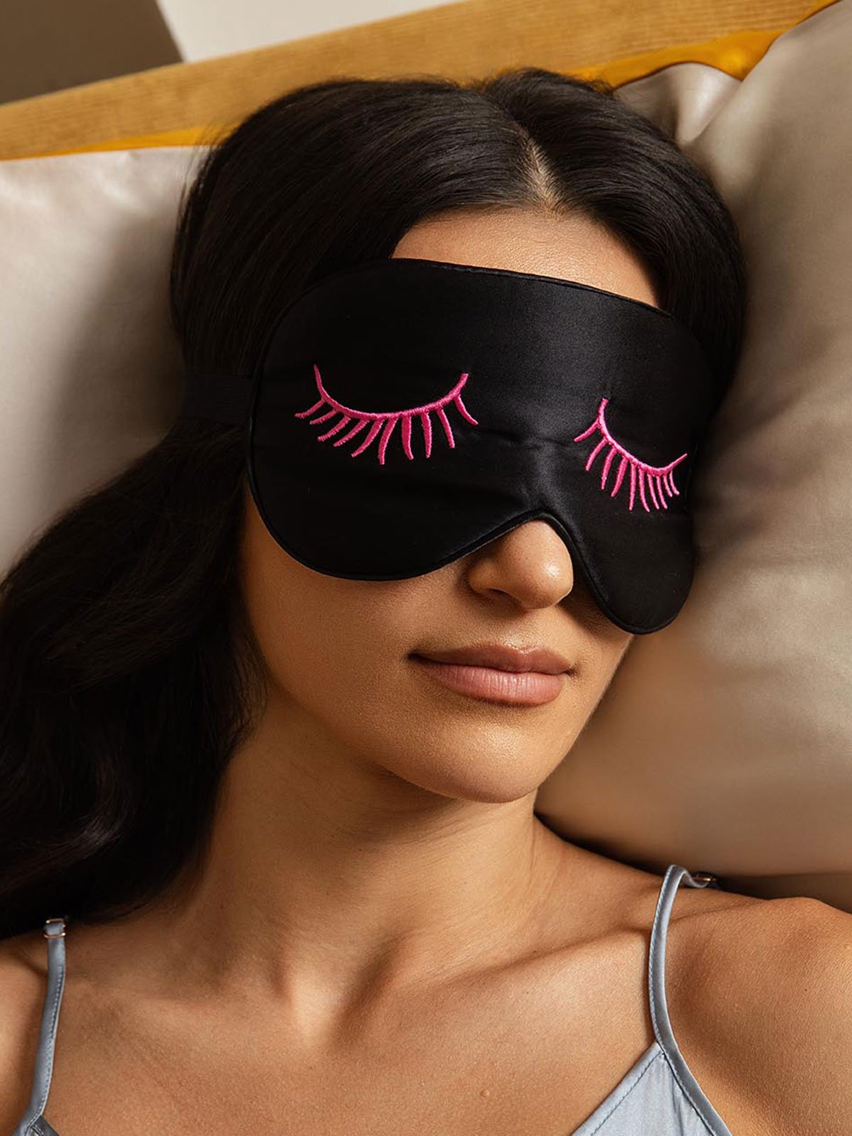 [PinkEyelashes] SilkSilky-CA Pure Silk Eye Mask 003
