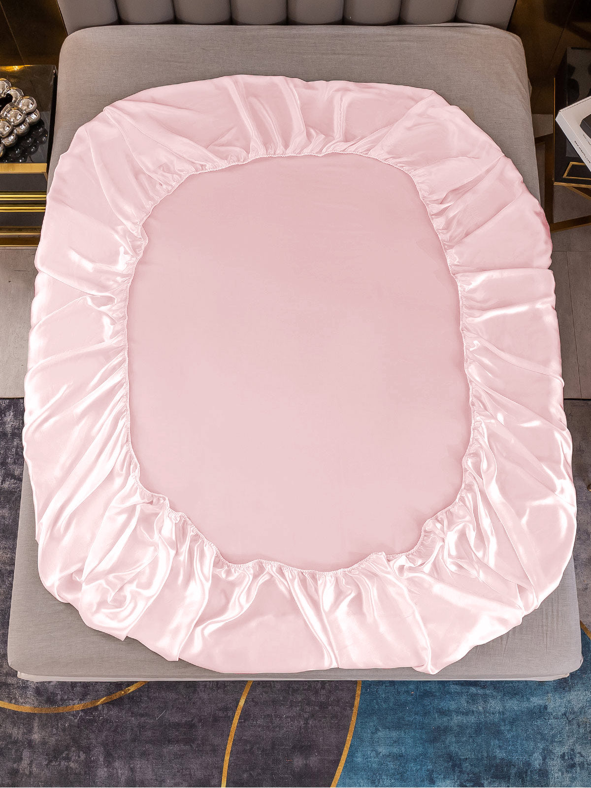 [Pink] SilkSilky-CA 19Momme Bedding Set 003