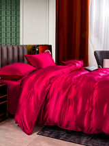 [Wine] SilkSilky-CA 25Momme Bedding Set 008