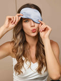 SilkSilky-CA 19Momme Pure Silk Eye Mask LightBlue 002