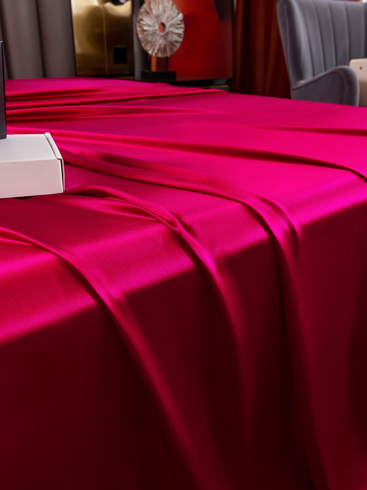 [Wine] SilkSilky-CA 19Momme Pure Silk Bedding Set 003