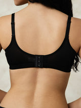 [Black] SilkSilky-CA Silk Jersey Bra 003