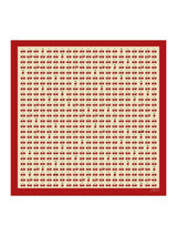 [Beige Cherry] SilkSilky-CA Scarf 001