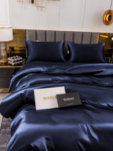 [Dark Blue] SilkSilky-CA 19Momme Bedding Set 005