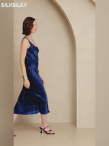 SilkSilky-CA Sleeveless Scoop Neck Dress video 001