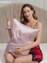 SilkSilky-CA 30Momme Pillowcase video 001