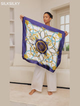 SilkSilky-CA Pure Silk Scarf video 001