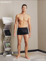 SilkSilky-CA 100% Silk Jersey Men's Underwear video 001
