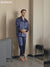 SilkSilky-CA-Pure-Silk-Long-Sleeve-Lapel-Men's-Pajamas-video-001