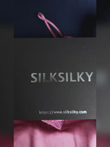 SilkSilky-CA Spaghetti Strap Sweetheart Neck Nightgown video 001