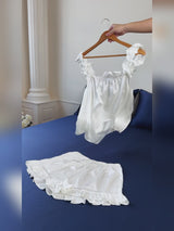 SilkSilky-CA Sleeveless Square Neck Camisole Set video 001