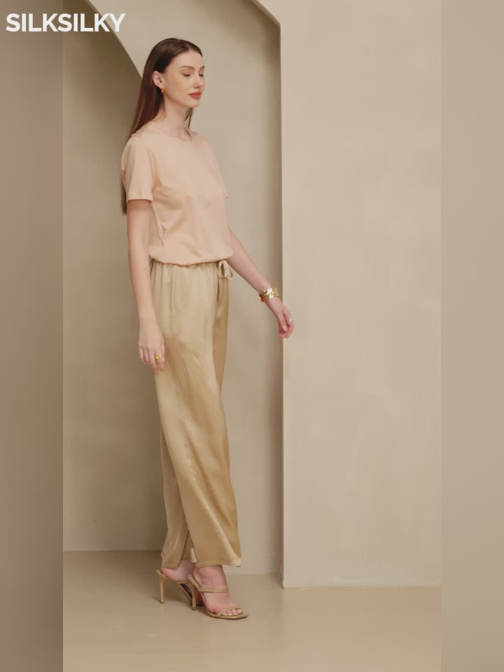 SilkSilky-CA-Pure-Silk-Womens-Pants-video-001