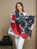 SilkSilky CA Pure Silk Scarf Multi 002