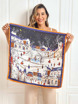 [P060] SilkSilky-CA Pure Silk Scarf 001,
