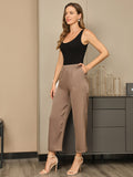 SilkSilky-CA-19Momme-Silk-Womens-Pants-Coffee-004