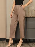 SilkSilky-CA-19Momme-Silk-Womens-Pants-Coffee-001