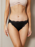 SilkSilky CA Silk Knitted Panty Black 003