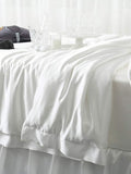 22Momme Mulberry Silk Seamless Flange Duvet Cover