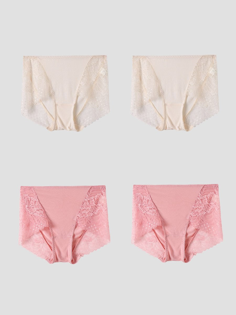 SilkSilky CA Silk Knitted Panty Pink 020