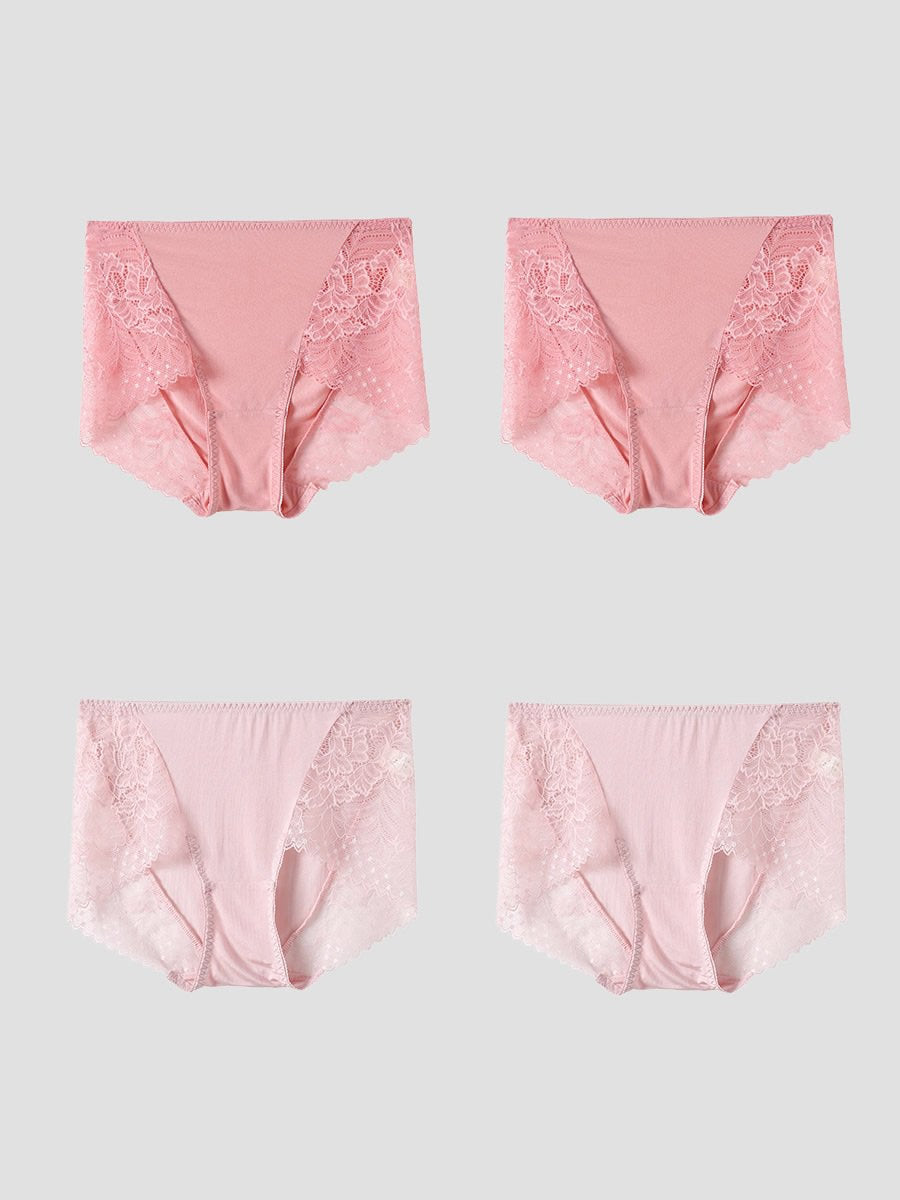 SilkSilky CA Silk Knitted Panty Pink 032