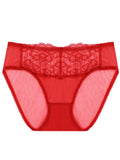 SilkSilky CA Silk Knitted Panty Red 006