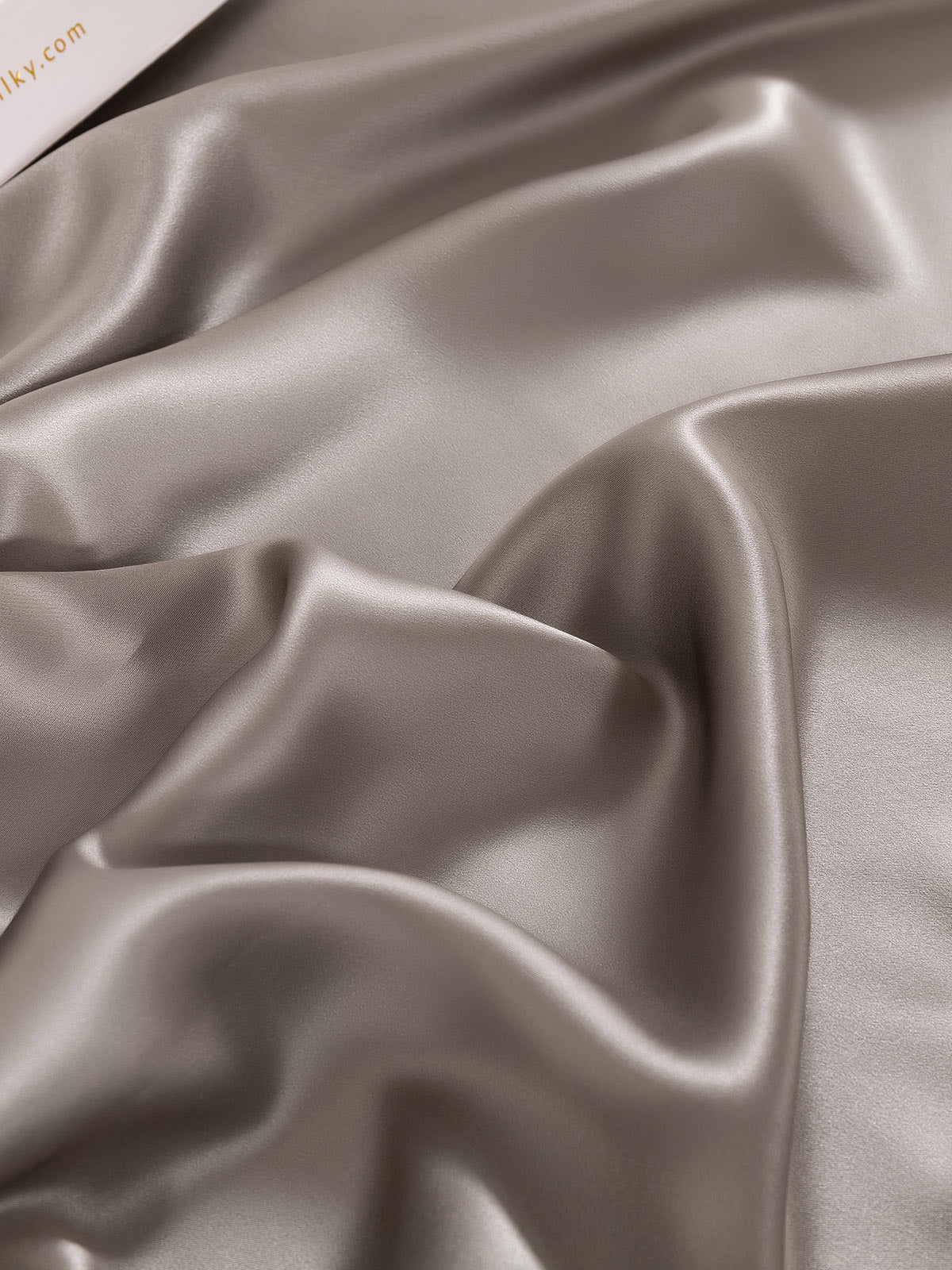 [Gray] SilkSilky-CA 25Momme Pure Silk Bedding Set 006