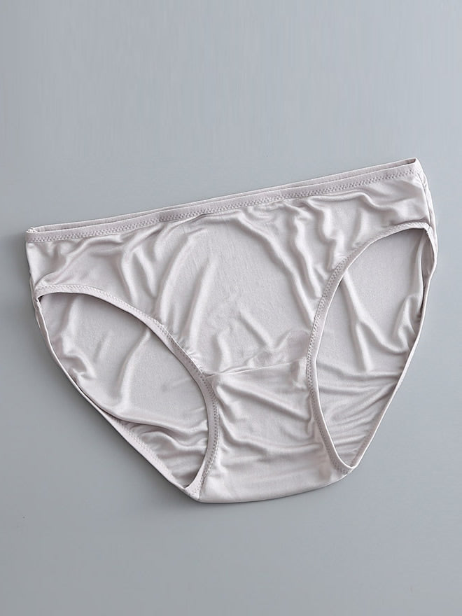 [Gray] SilkSilky-CA Silk Knitted Panty 005