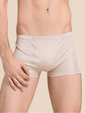 SilkSilky CA Silk Knitted Mens Underwear Beige 001