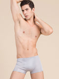 SilkSilky CA Silk Knitted Mens Underwear Gray 003