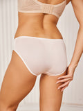 SilkSilky CA Silk Knitted Panty Pink 002