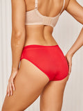 SilkSilky CA Silk Knitted Panty Red 002