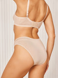 SilkSilky CA Silk Knitted Panty Beige 002