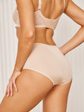 SilkSilky CA Silk Knitted Panty Tan 002