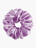 SilkSilky CA 19Momme Pure Silk Scrunchie Lavender 003