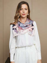 [P017] SilkSilky-CA Pure Silk Scarf 005