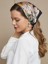 [P044] SilkSilky-CA Pure Silk Scarf 001