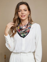 [P044] SilkSilky-CA Pure Silk Scarf 004