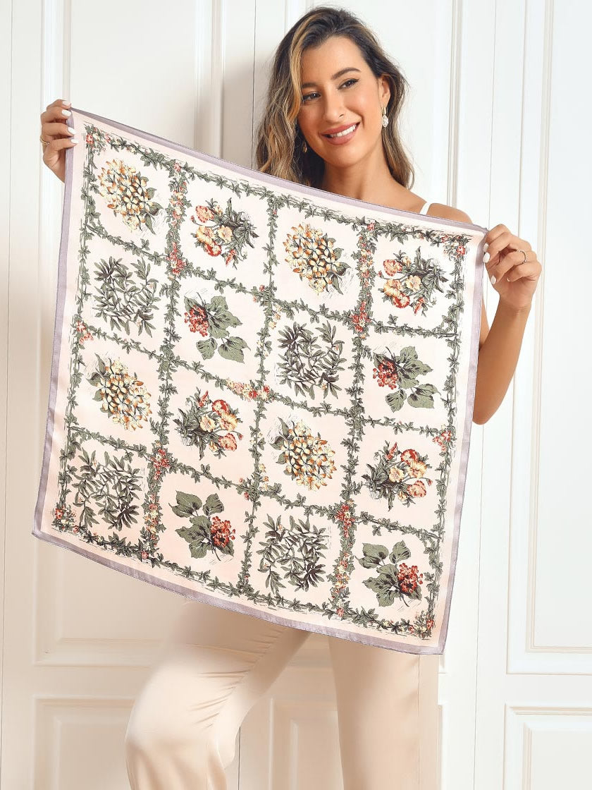 [P053] SilkSilky-CA Pure Silk Scarf 001