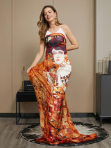 [P073] SilkSilky-CA Pure Silk Scarf 001