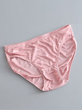 SilkSilky CA Silk Knitted Panty Pink 012