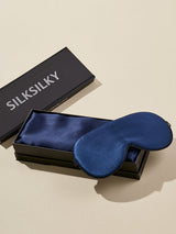 [Dark Blue] SilkSilky-CA 19Momme Pure Silk Pillowcase Set 001